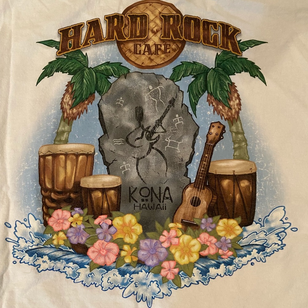 Hrd Rock Cafe T-Shirt  (KONA, HAWAII)